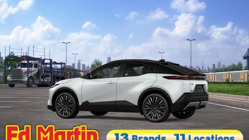Wind Chill Pearl w/Midnight Black Metallic Roof 2026 Toyota C-HR XSE