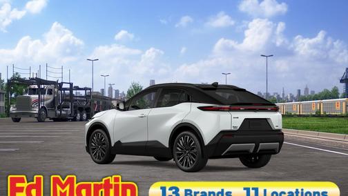 Wind Chill Pearl w/Midnight Black Metallic Roof 2026 Toyota C-HR XSE