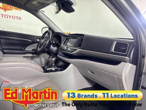 Celestial Silver Metallic 2019 Toyota Highlander Limited Platinum