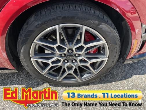 Rapid Red Metallic Tinted Clearcoat 2024 Ford Mustang Mach-E GT