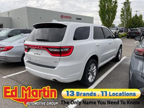 White Knuckle Clearcoat 2022 Dodge Durango GT Plus