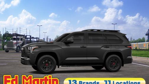 Magnetic Gray Metallic 2026 Toyota Sequoia TRD Pro