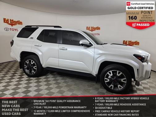 Wind Chill Pearl 2025 Toyota 4Runner TRD Sport Premium