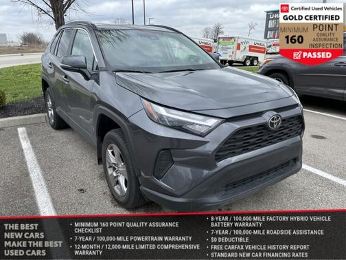 Magnetic Gray Metallic 2022 Toyota RAV4 XLE