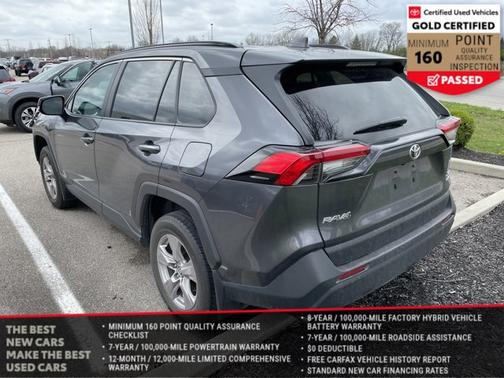 Magnetic Gray Metallic 2022 Toyota RAV4 XLE