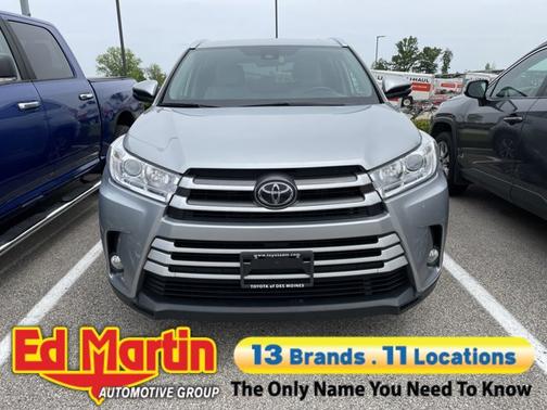 Celestial Silver Metallic 2019 Toyota Highlander XLE