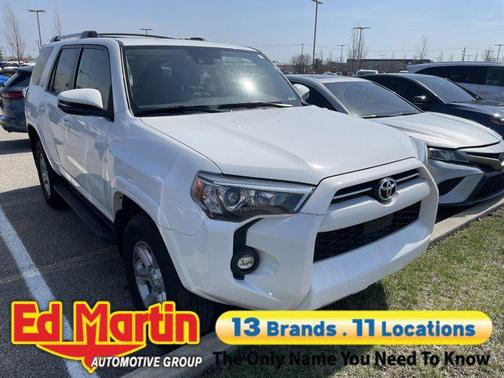 Super White 2021 Toyota 4Runner SR5 Premium
