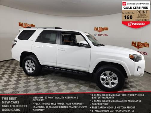 Super White 2021 Toyota 4Runner SR5 Premium