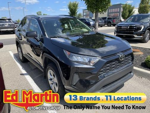 Midnight Black Metallic 2021 Toyota RAV4 LE