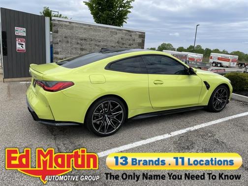 Sao Paulo Yellow 2022 BMW M4 Base