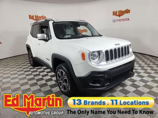 Alpine White 2015 Jeep Renegade Limited