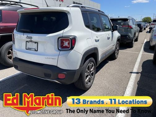 Alpine White 2015 Jeep Renegade Limited