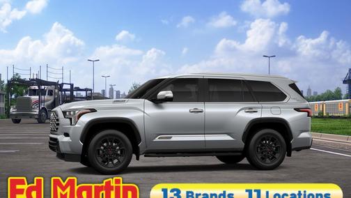 Celestial Silver Metallic 2026 Toyota Sequoia 1794 Edition