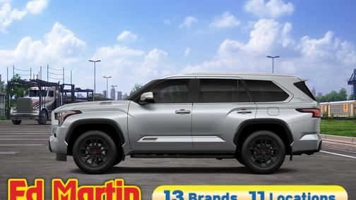 Celestial Silver Metallic 2026 Toyota Sequoia 1794 Edition
