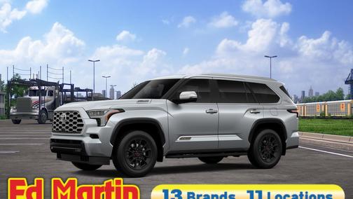 Celestial Silver Metallic 2026 Toyota Sequoia 1794 Edition
