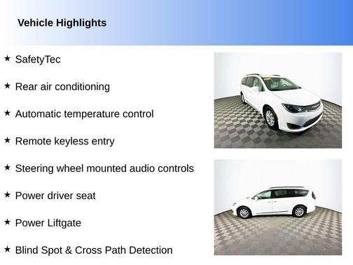 White 2017 Chrysler Pacifica Touring-L