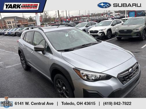 Ice Silver Metallic 2022 Subaru Crosstrek Sport