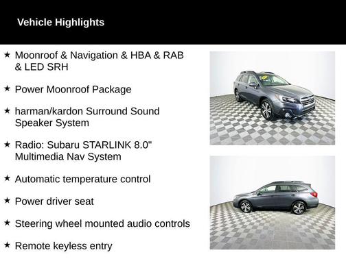2019 Subaru Outback 2.5i Limited