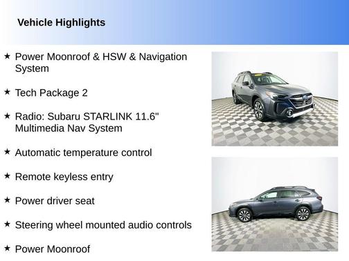 Magnetite Gray Metallic 2023 Subaru Outback Limited