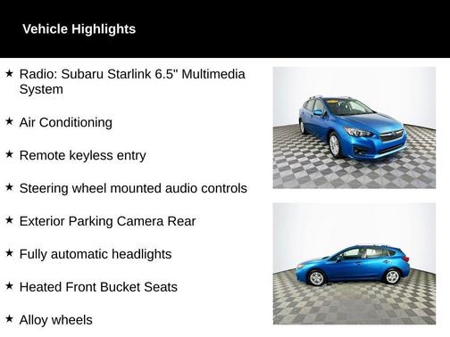 2018 Subaru Impreza 2.0i Premium
