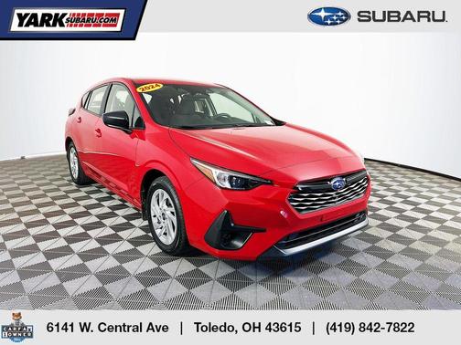 Pure Red 2024 Subaru Impreza Base