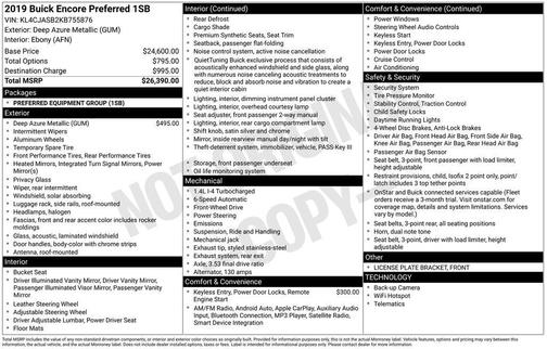 2019 Buick Encore Preferred