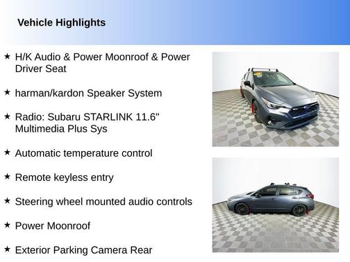 Magnetite Gray Metallic 2024 Subaru Impreza RS