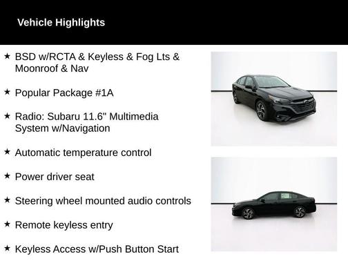 2025 Subaru Legacy Premium