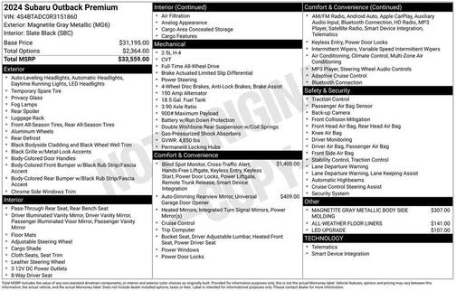 2024 Subaru Outback Premium