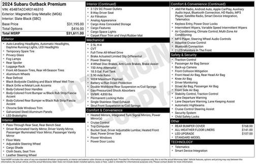 2024 Subaru Outback Premium