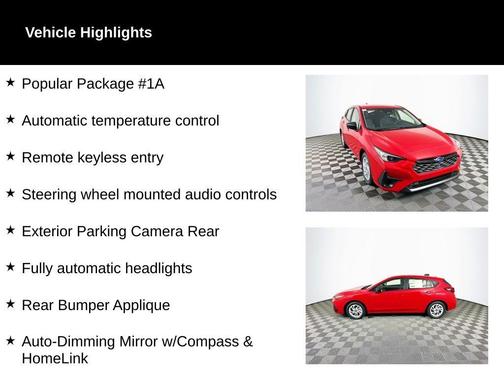 2025 Subaru Impreza Base