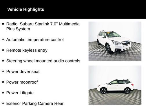 2018 Subaru Forester 2.5i Limited
