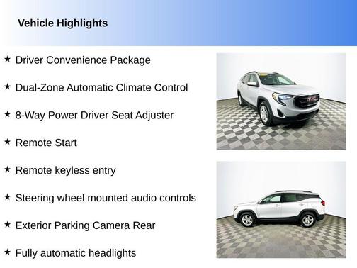 Silver 2020 GMC Terrain SLE