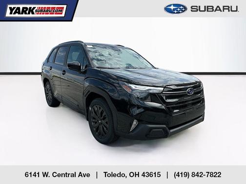 Black 2026 Subaru Forester Sport