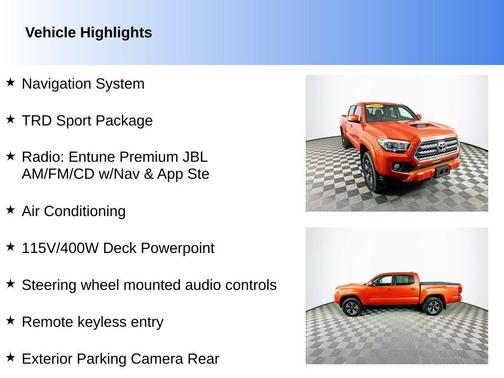 2016 Toyota Tacoma TRD Sport