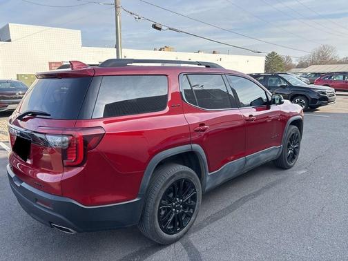 Red 2023 GMC Acadia SLE