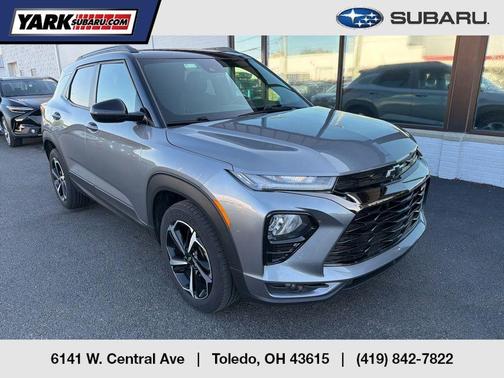 Gray 2021 Chevrolet Trailblazer RS