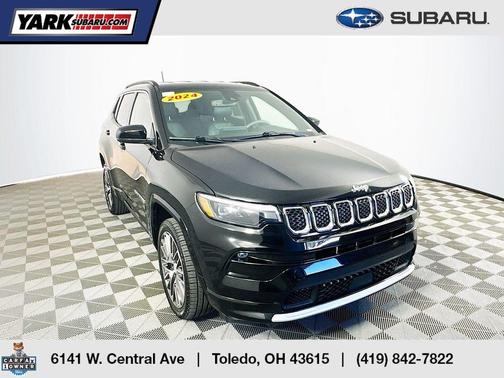 Black 2024 Jeep Compass Limited