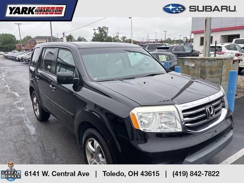 Black 2013 Honda Pilot EX
