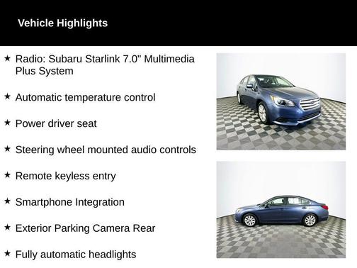 2017 Subaru Legacy 2.5i Premium