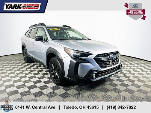 Ice Silver Metallic 2024 Subaru Outback Onyx Edition