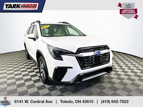 White 2025 Subaru Ascent Premium