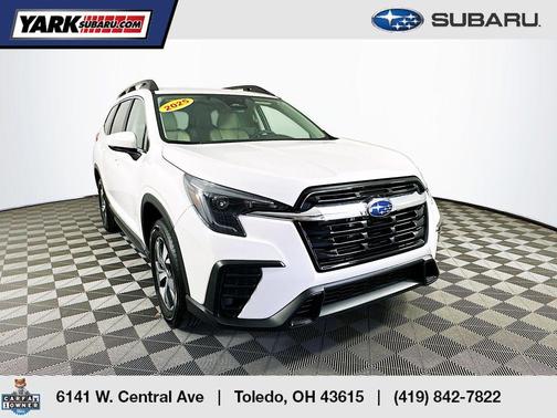White 2025 Subaru Ascent Premium