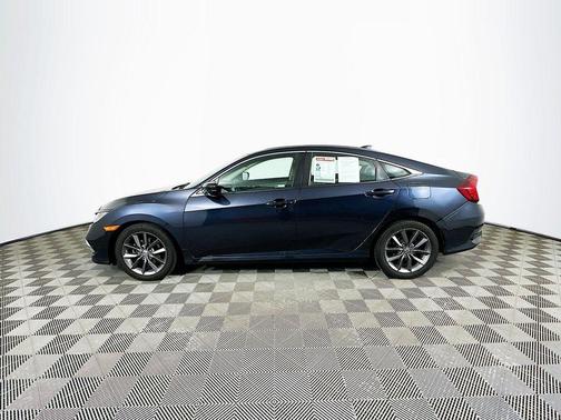 Blue 2020 Honda Civic EX-L