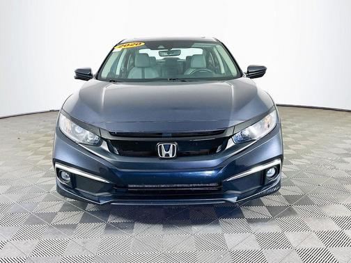 Blue 2020 Honda Civic EX-L
