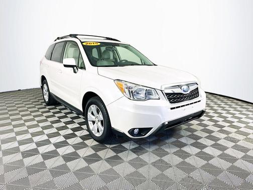 Satin White Pearl 2015 Subaru Forester 2.5i Limited