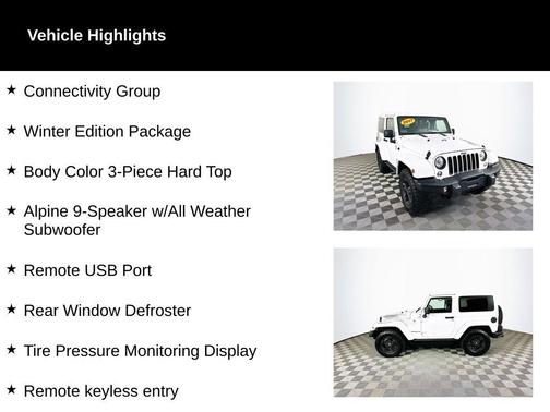 2017 Jeep Wrangler Sahara