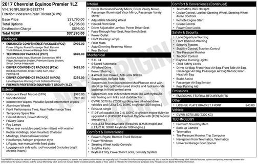 2017 Chevrolet Equinox Premier