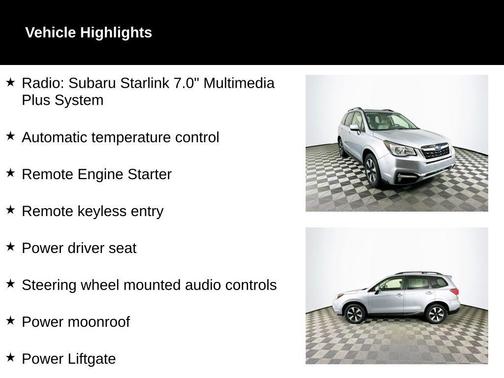2017 Subaru Forester 2.5i Limited