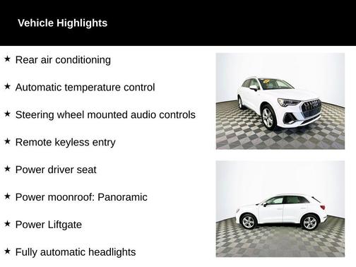 2022 Audi Q3 45 S line Premium